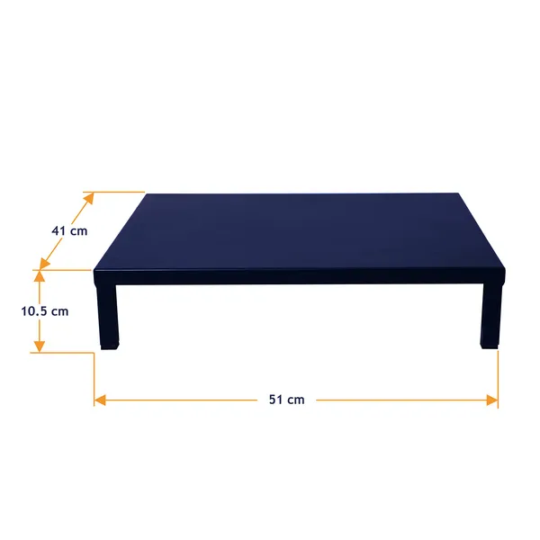 Multipurpose_Microwave_Oven_Stand_For_Kitchen_Countertop_Storage_Organizer-_Black_(Single_Shelf,_Metal),_Bracket_Shelf_(DVKS-09B)