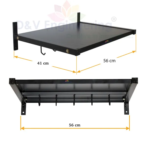 Wall_Mount_Microwave_Oven_Stand_For_Kitchen_Storage_Organizer-_Black(Metal)_-_Bracket_Shelf,_Wall_Mount_Shelf_(DVKS-13B)