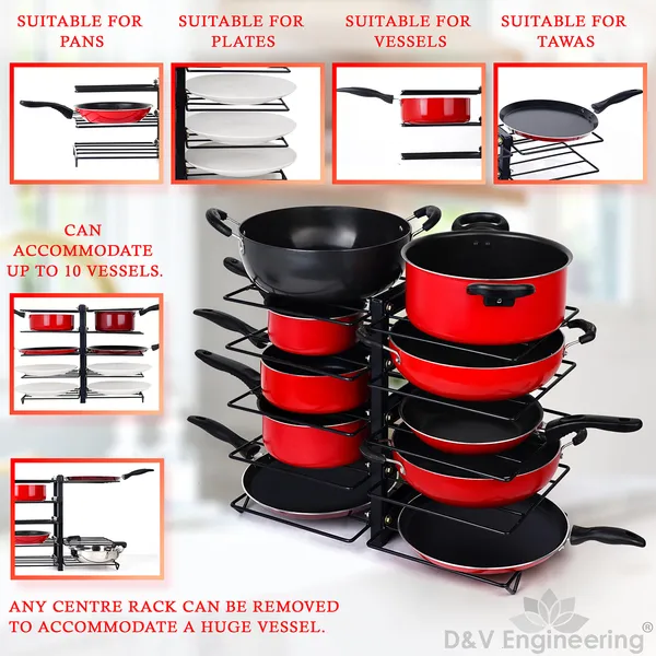 Heavy_Duty_Frying_Pan_Rack_Organizer_for_Kitchen,_5_Tier_Pan_Rack_Holder_-_Black__(DVKS-17B)