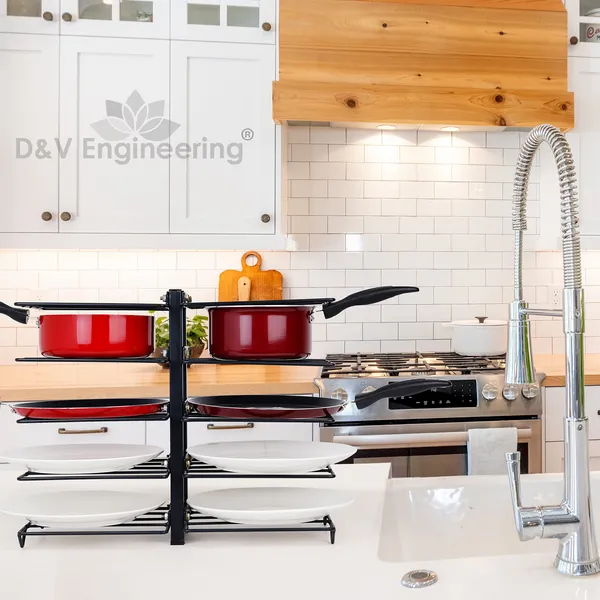 Heavy_Duty_Frying_Pan_Rack_Organizer_for_Kitchen,_5_Tier_Pan_Rack_Holder_-_Black__(DVKS-17B)