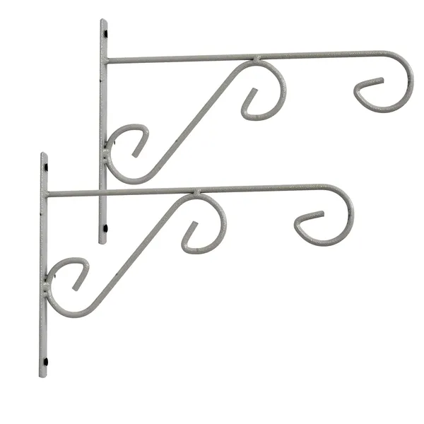 Set_of_2_-Plant_Hanger_Bracket,_Grey