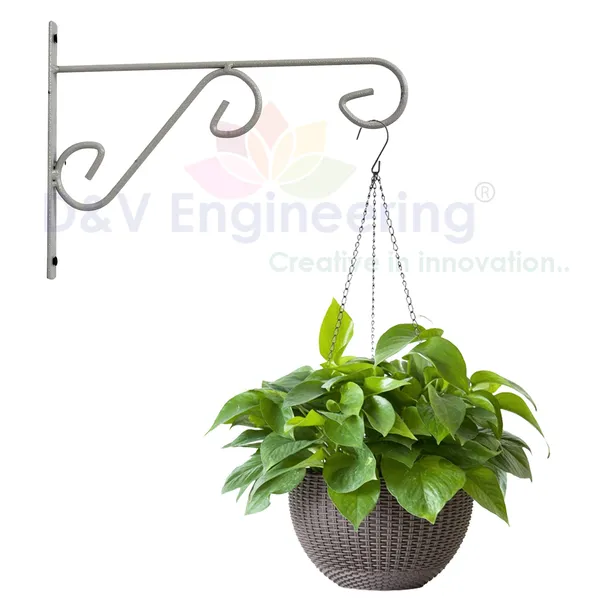 Grey,_Set_of_4-Metal_Plant_Hanger_Bracket_for_outdoor