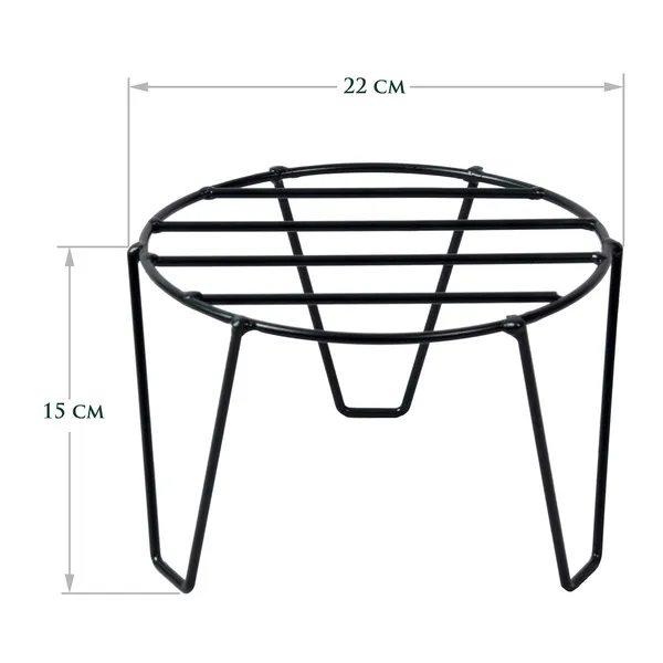Plant_Pot_Stand_(Black,_Medium),_Pack_Of_1_(DVPOT-06B-M)