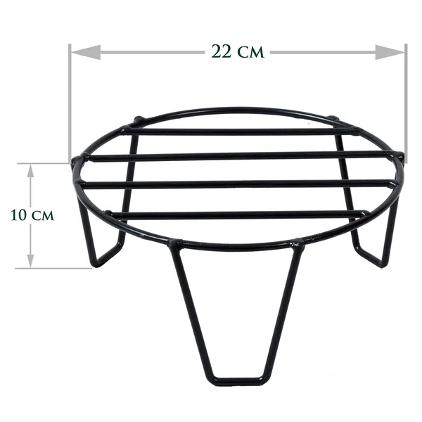 Metal_heavy_duty_Flower_Pot_Stand,_Black_4_Pieces_(DVPOT-06B-S4)