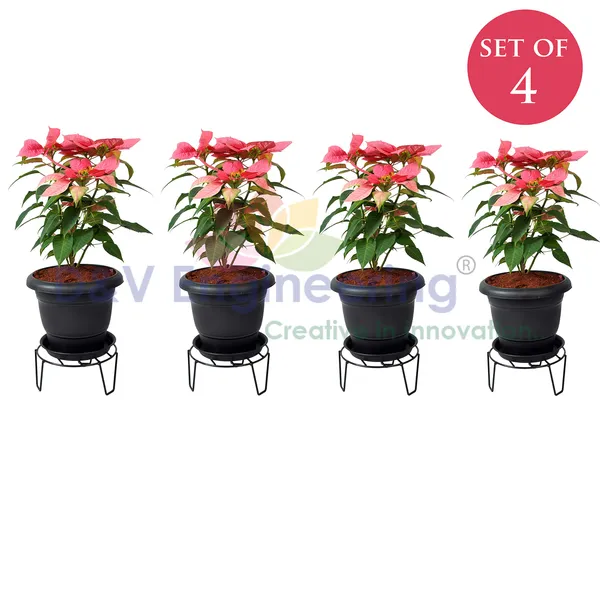 Metal_heavy_duty_Flower_Pot_Stand,_Black_4_Pieces_(DVPOT-06B-S4)