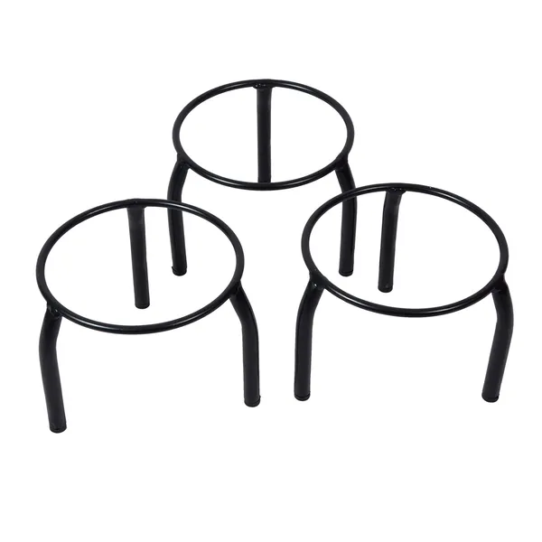 Set_of_3-Single_Ring_Pot_stand/Plant_stand/Matka_Holder_for_Home/garden/Balcony_Decor