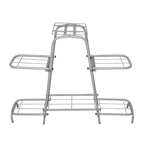 Stylish_metal_planter_stands_for_balcony_or_living_room_(Grey,_6_Pot_Stand)_DVPOT-13W