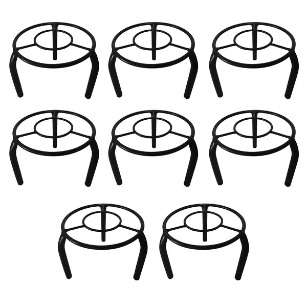 Indoor/Outdoor_Flower_Pot/Plant_Stand_for_Home_Garden_or_Balcony_decor_-_Set_of_8_(DVPOT-14B-08)