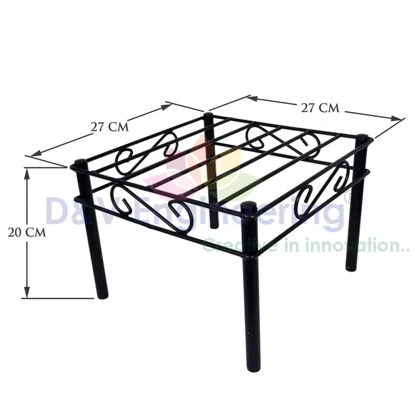 Heavy_Duty_Planter_Stand/Flower_Pot_Stand,_Length:_27cm,_Height:20cm_(DVPOT-16B-04)