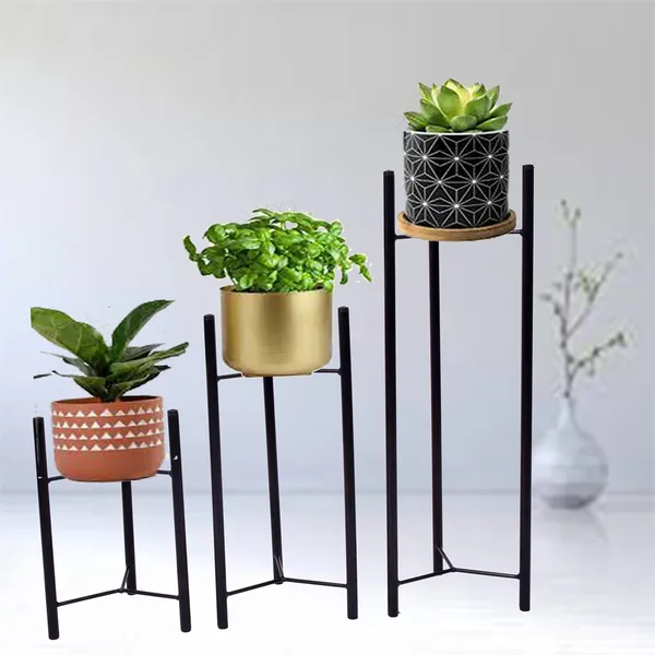 Indoor_or_Outdoor_Plant_Display_Stand,_Pot_Stand,_Set_of_3_-_Black_(DVPOT-28B)