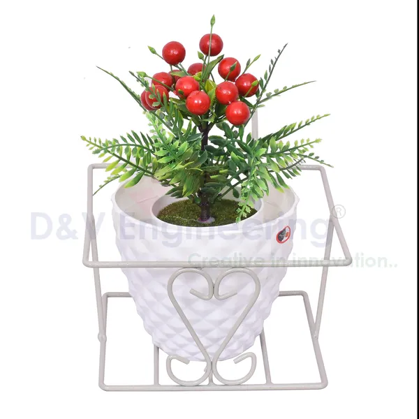 Grey_Set_of_2_-Hanging_Flower_Pot_Holder_Railing_Potted_Plant_Stand_for_Home_Balcony