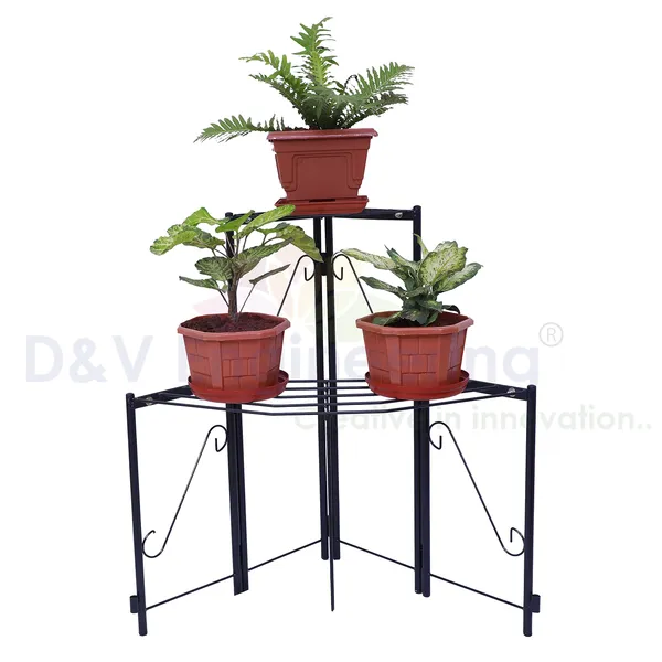 Corner_Plant_Stand_flower_pot_stand_2-Tier_Rack_Perfect_for_Patio_Garden_Balcony_(Black)(DVPOT-35B-2T)