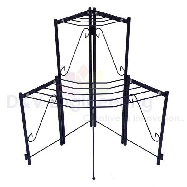 Corner_Plant_Stand_flower_pot_stand_2-Tier_Rack_Perfect_for_Patio_Garden_Balcony_(Black)(DVPOT-35B-2T)