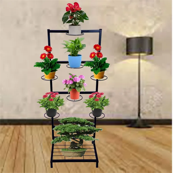 Hanging_Plant_Stand_for_Indoor_Outdoor_small_pot_holder_Rack,_Decorative_Flower_Pot_Display_frame_(Multi-tier_Planter_Stand)_DVPOT-42B