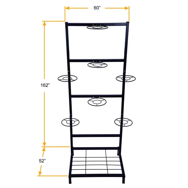 Hanging_Plant_Stand_for_Indoor_Outdoor_small_pot_holder_Rack,_Decorative_Flower_Pot_Display_frame_(Multi-tier_Planter_Stand)_DVPOT-42B