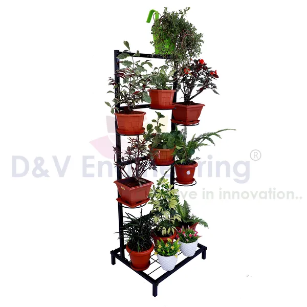 Hanging_Plant_Stand_for_Indoor_Outdoor_small_pot_holder_Rack,_Decorative_Flower_Pot_Display_frame_(Multi-tier_Planter_Stand)_DVPOT-42B