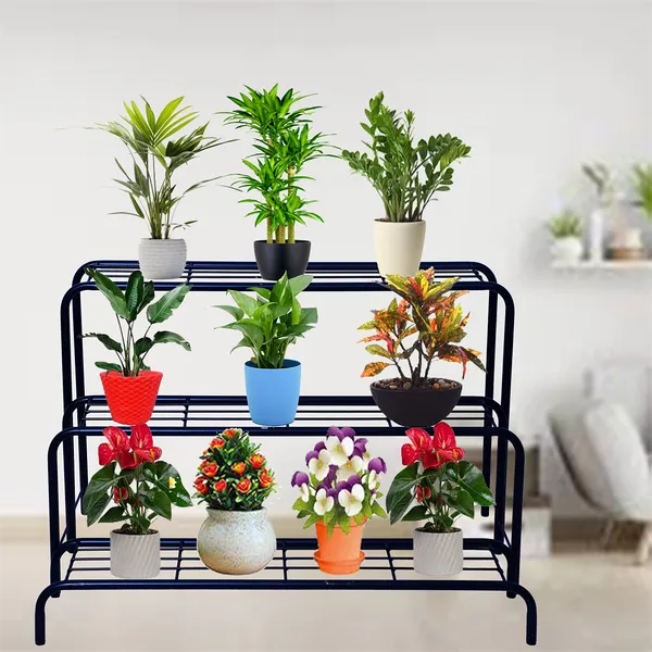 Metal_Indoor_Outdoor_Planter_Stand,_Flower_Pot_Rack_for_Home_garden_balcony-DVPOT-47-B-3T_Black_(3_Tier)