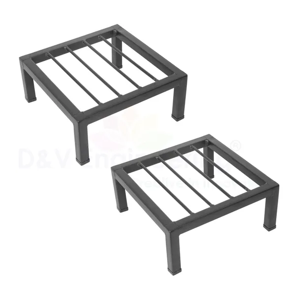 Heavy_Duty_Planter_Stand_Flower_Pot_Stand_Plant_Stands_for_Indoor_or_Outdoor_balcony,_25X25X11_CM_-_Black,_Pack_of_2_(DVPOT-51B-02)