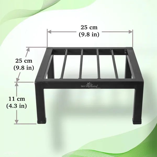Heavy_Duty_Planter_Stand_Flower_Pot_Stand_Plant_Stands_for_Indoor_or_Outdoor_balcony,_25X25X11_CM_-_Black,_Pack_of_4_(DVPOT-51B-04)