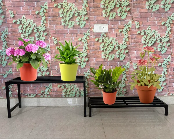 Premium_Multipurpose_Planter_Stand___Flower_Pot_Stand__plant_stand_for_Home_garden_balcony_-_2_Tier_(DVPOT-53B-2T)