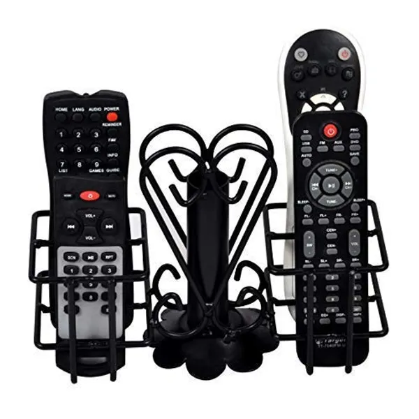 Metal_Living_Room_Tabletop_Flower_Vase_Organizer_For_Tv_Ac_Dvd_Dth_Remotes