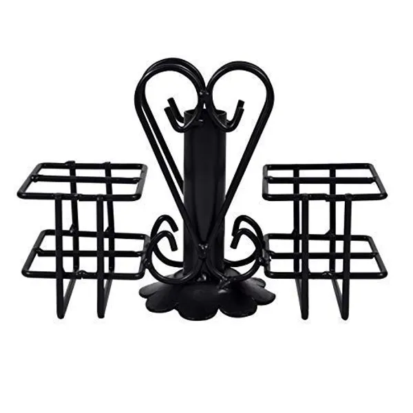 Metal_Living_Room_Tabletop_Flower_Vase_Organizer_For_Tv_Ac_Dvd_Dth_Remotes