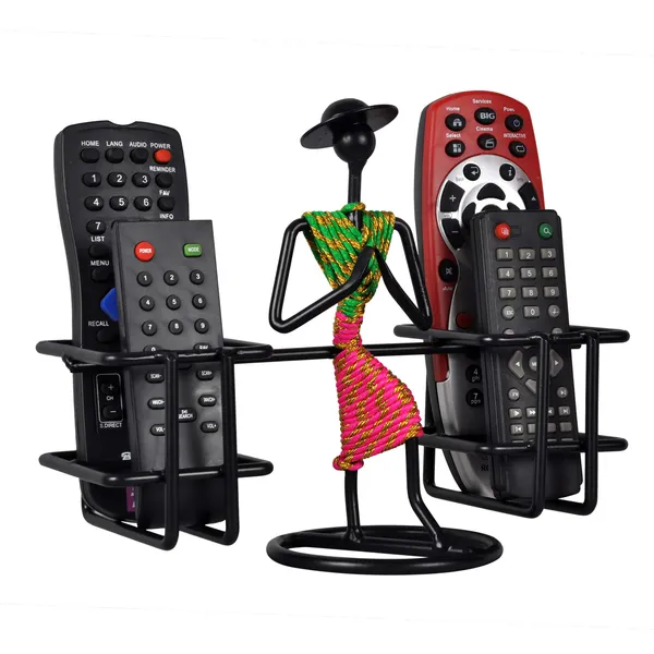 Stylish_Tabletop_Remote_Holder/Stand_(4_Remotes)