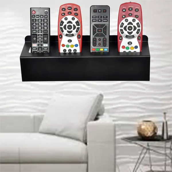 Living_Room_Wall-Mount_Design_Remote_Holder/Stand/Organizer/Showpiece_(4_Remotes)