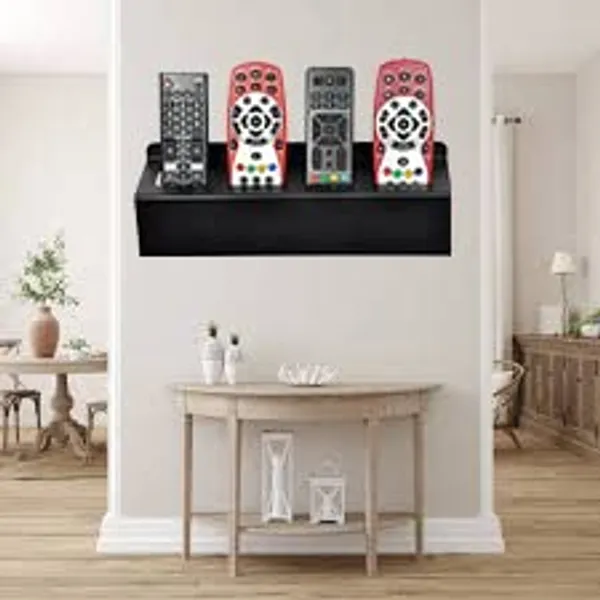Living_Room_Wall-Mount_Design_Remote_Holder/Stand/Organizer/Showpiece_(4_Remotes)