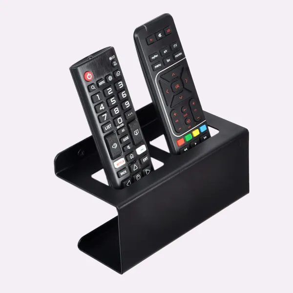 Living_Room_Wall-Mount_Design_Remote_Holder/Stand/Organizer/showpiece_for_TV_AC_DVD_DTH_Remotes_(Wall_Mount,_2_Remotes)_DVRS-14B
