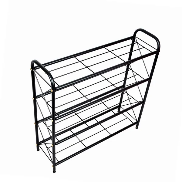 Shoe_Rack/Storage/Organizer/Plant_stand_for_home_(4-Tier_-Tray_support)_(4-Tray)_DVSR-02B-4T