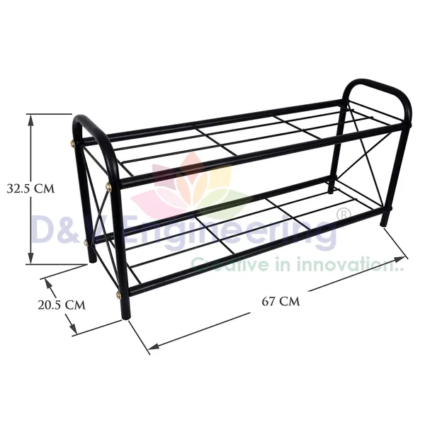 Shoe_Rack_shoe_stands_shoe_organizer_Stand_for_home_(2-Tier)_DVSR-03B-2T