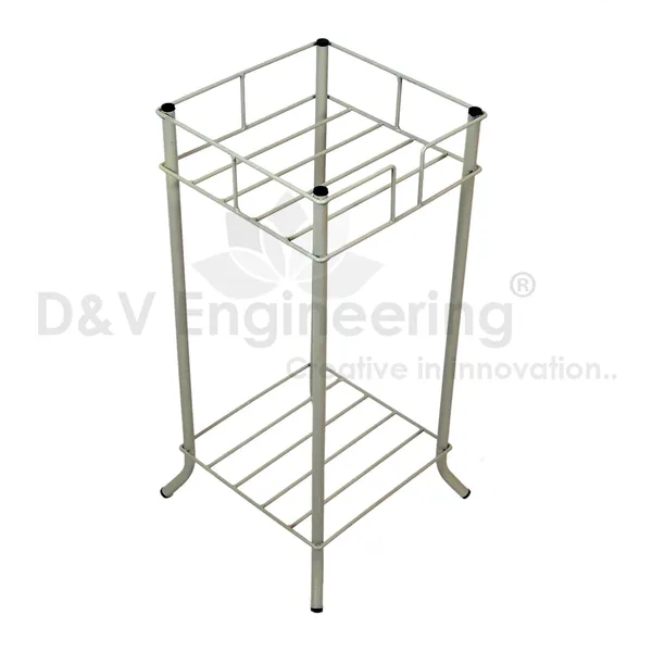 Metal_Water_Dispenser/Can/Pot/20_L_Bottle_Holder/Stand_For_Home&Kitchen,_Office,_School,Hospitals_(Square_Ring_Size_27X27Cm,_Height-53_Cm,_Grey),_50_Kilogram