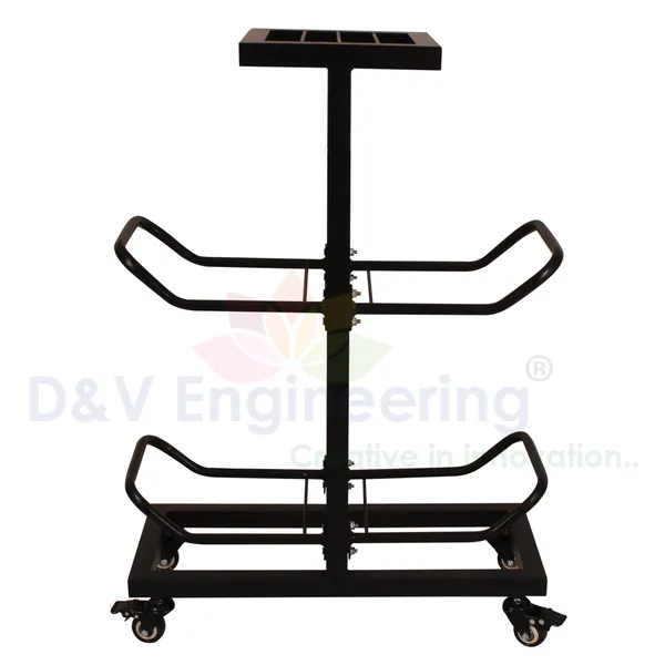 2-Tier_Heavy_Duty_Water_Bottle_Holder_for_4_Bottles,With_Water_Dispenser/Plant_holder_for_Kitchen,_Restaurant,_School,_Hospital_and_Office-Black_(DVWDS-12B)