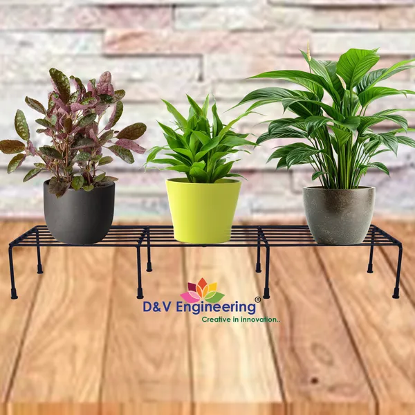 Set_of_2-Pot_Stand,_Flower_Plant_Stand_for_Balcony,_Black