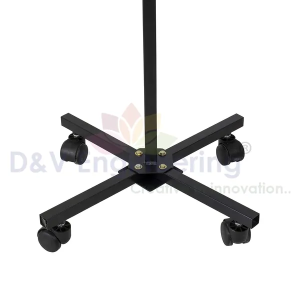 Movable_Vertical_Stand_For_Coat_Hanging,Scarf,Umbrella,Hand_Bag,Belt,Hat_Cap,Helmets,Cloths_Organizer_Hanging_Rack_For_Bedroom_With_8_Hooks_(DVCH-04B)
