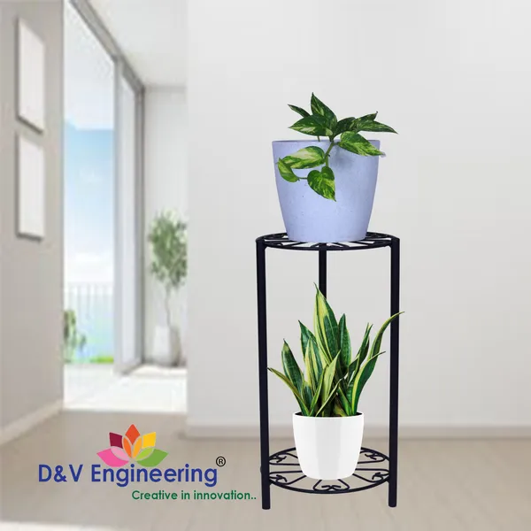 2-Tier_Potted_Plant_Stand_Flower_Pot_Holder_for_Home_&_Garden_d?cor_(Black)_(DVPOT-37B)