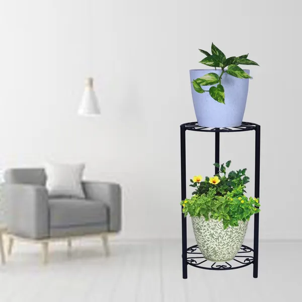 2-Tier_Potted_Plant_Stand_Flower_Pot_Holder_for_Home_&_Garden_d?cor_(Black)_(DVPOT-37B)