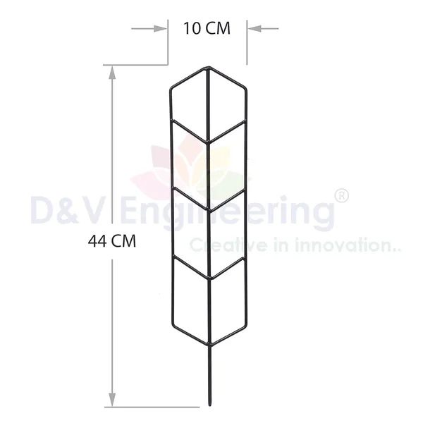 Set_of_4_-_Black_Plant_Support_Bracket_for_Indoor_or_Outdoor_Plants