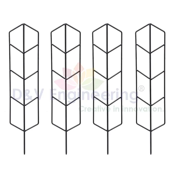 Set_of_4_-_Black_Plant_Support_Bracket_for_Indoor_or_Outdoor_Plants