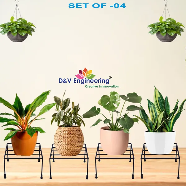 Pack_of_-4_Square_Plant_Stand/Flower_Pot_Stand