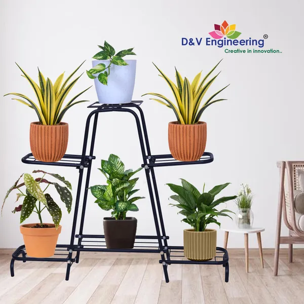 Plant_stands_for_indoor_balcony_or_living_room__Black_1_Piece_(DVPOT-13B)
