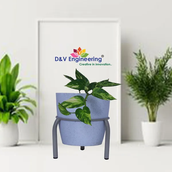 Single_Ring_Pot_Stand/Plant_Stand/Matka_Holder_for_Home/Garden/Balcony_Decor_(19_cm_Ring_Dia,15_cm_Height_-1_Piece)_DVPOT-07W-01
