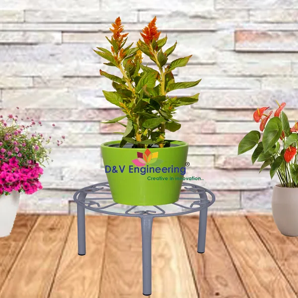 Heavy_Duty_Planter_Stand/Flower_Pot_Stand,_Dia:_27cm,_Height:20cm_(DVPOT-15W-04)