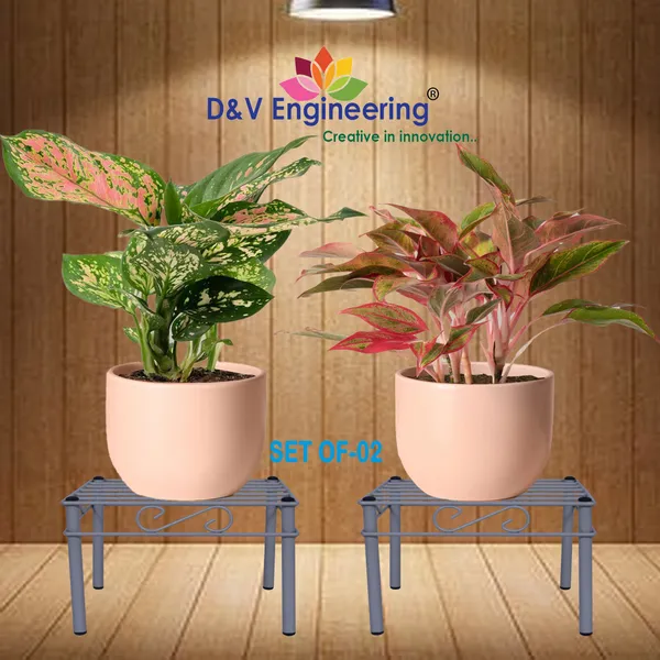 Heavy_Duty_Planter_Stand/Flower_Pot_Stand,_Length:_27cm,_Height:20cm_(DVPOT-16W-02)