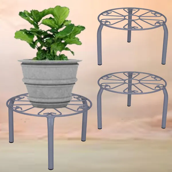 Heavy_Duty_Planter_Stand/Flower_Pot_Stand,_Dia:_27cm,_Height:20cm_(DVPOT-15W-02)