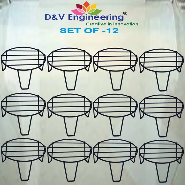 Indoor/Outdoor_Flower_Pot/Plant_Stand_for_Home_Garden_or_Balcony_decor_-_Set_of_12_(DVPOT-06B-S12)