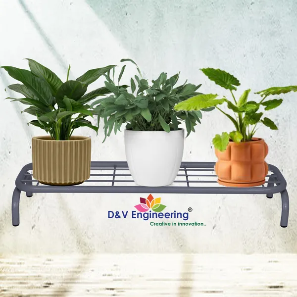 Indoor/Outdoor_planter_stand/Pot_Stand/plant_Stand_for_Home/Garden_D?cor_(26_inches_Wide_-_Set_of_4,_Grey)_DVPOT-03W-04