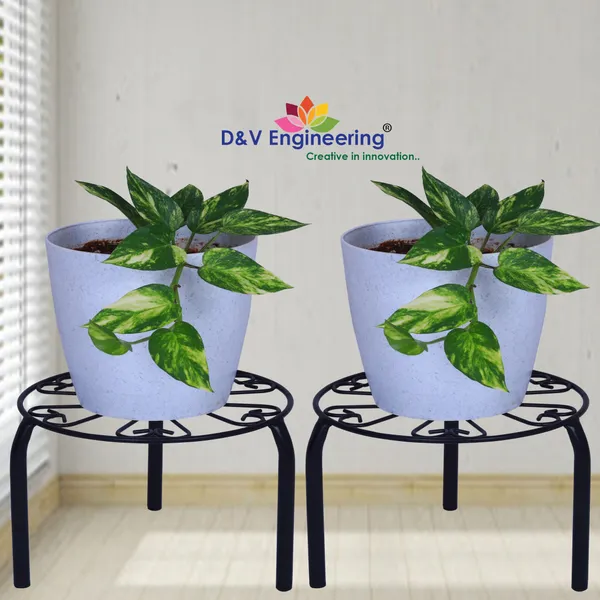 Set_of_2_-Heavy_Duty_Plant_Stand/Flower_Pot_Stand