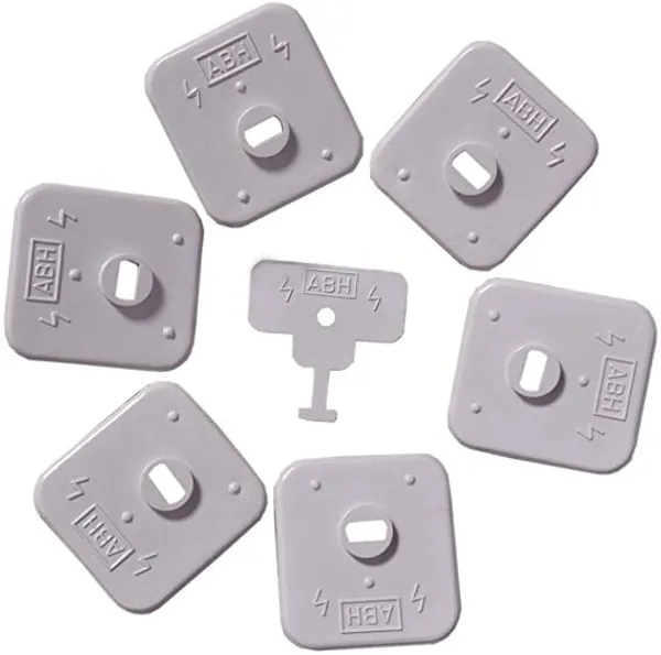 White_Child_Proofing_Electrical_Socket_Cover_|_6_piece_of_Socket_Cover+1_Smart_removal_key